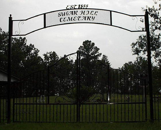 Sugar Hill Cemetery Gate